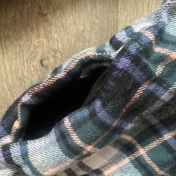 Madewell Flannel Sunday Shirt in Cronston Plaid size Small J80 - Picture 10 of 10